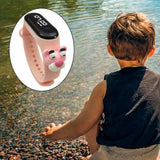 Maxbell Waterproof Digital Wrist Watch Kids Sports Watch  Pink Leopard