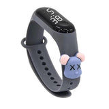 Maxbell Waterproof Digital Wrist Watch Kids Sports Watch  Blue Violent Dragon