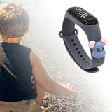 Maxbell Waterproof Digital Wrist Watch Kids Sports Watch  Blue Violent Dragon