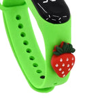Maxbell Waterproof Digital Wrist Watch Kids Sports Watch  Green Strawberry