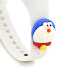 Maxbell Waterproof Digital Wrist Watch Kids Sports Watch  White Jingle Cat