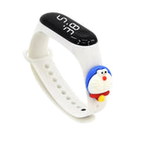 Maxbell Waterproof Digital Wrist Watch Kids Sports Watch  White Jingle Cat