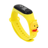 Maxbell Waterproof Digital Wrist Watch Kids Sports Watch  Yellow Winnie the Pooh
