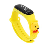 Maxbell Waterproof Digital Wrist Watch Kids Sports Watch  Yellow Winnie the Pooh