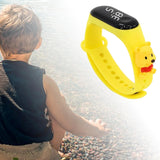 Maxbell Waterproof Digital Wrist Watch Kids Sports Watch  Yellow Winnie the Pooh