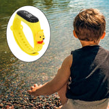 Maxbell Waterproof Digital Wrist Watch Kids Sports Watch  Yellow Winnie the Pooh