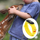 Maxbell Waterproof Digital Wrist Watch Kids Sports Watch  Yellow Winnie the Pooh