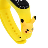 Maxbell Waterproof Digital Wrist Watch Kids Sports Watch  Pikachu