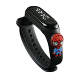 Maxbell Waterproof Digital Wrist Watch Kids Sports Watch  Spiderman