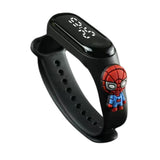 Maxbell Waterproof Digital Wrist Watch Kids Sports Watch  Spiderman