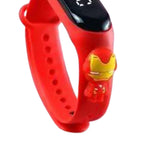 Maxbell Waterproof Digital Wrist Watch Kids Sports Watch  iron Man