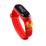 Maxbell Waterproof Digital Wrist Watch Kids Sports Watch  iron Man