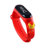 Maxbell Waterproof Digital Wrist Watch Kids Sports Watch  iron Man
