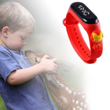 Maxbell Waterproof Digital Wrist Watch Kids Sports Watch  iron Man