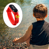 Maxbell Waterproof Digital Wrist Watch Kids Sports Watch  iron Man
