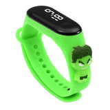 Maxbell Waterproof Digital Wrist Watch Kids Sports Watch  Hulk