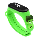 Maxbell Waterproof Digital Wrist Watch Kids Sports Watch  Hulk