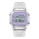 Maxbell Transparent Sport Watch Digital LED Waterproof Wristwatch Gift Purple