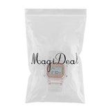 Maxbell Transparent Sport Watch Digital LED Waterproof Wristwatch Gift  Rose gold