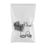 Maxbell Bluetooth 5.0 FM Transmitter Wireless Car Kit USB Charger for Car Smartphone Silver