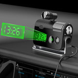 Maxbell Bluetooth 5.0 FM Transmitter Wireless Car Kit USB Charger for Car Smartphone Silver