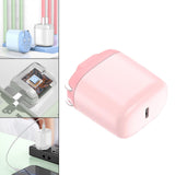 Maxbell Mini Foldable Phone Charger Adapter Fast Charging for iPhone12 for iOS Pink