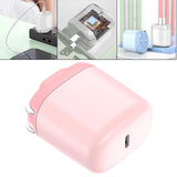 Maxbell Mini Foldable Phone Charger Adapter Fast Charging for iPhone12 for iOS Pink