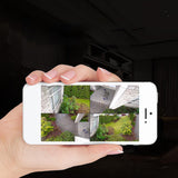 Maxbell Wireless Cameras Fisheyes Lens 360 Panoramic Mini cam for Indoor Nanny 1.3MP
