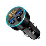 Maxbell Car Charger Aluminum Alloy Portable Mini Rapid Power for MP3 MP4 Cameras Car Black