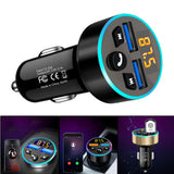 Maxbell Car Charger Aluminum Alloy Portable Mini Rapid Power for MP3 MP4 Cameras Car Black