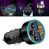 Maxbell Car Charger Aluminum Alloy Portable Mini Rapid Power for MP3 MP4 Cameras Car Black
