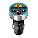 Maxbell Car Charger Aluminum Alloy Portable Mini Rapid Power for MP3 MP4 Cameras Car Silver
