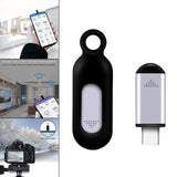 Maxbell Mini Remote Control Mobile Phone Controller Plug and Play Home Air Type-C Silver