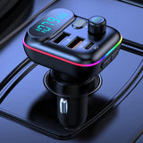 Maxbell Car Audio Adapter Type C PD20W USB QC3.0 U Disk Playback Handsfree Call