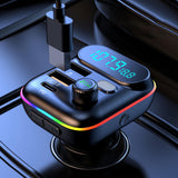 Maxbell Car Audio Adapter Type C PD20W USB QC3.0 U Disk Playback Handsfree Call