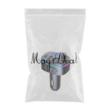 Maxbell Car Bluetooth FM Transmitter Type-C QC3.0 Dual USB Charger 7 RGB Backlit