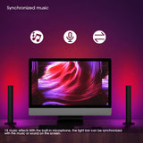 Maxbell Rhythm Lights RGB Voice-Activated Colorful Lamp for Room TV smart wifi