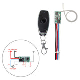 Maxbell RF 433MHz Mini Wireless Remote Control Switch Receiver 1 Button White