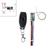 Maxbell RF 433MHz Mini Wireless Remote Control Switch Receiver 1 Button White