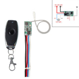 Maxbell RF 433MHz Mini Wireless Remote Control Switch Receiver 1 Button White