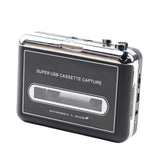 Maxbell Portable USB Cassette Tape to MP3 Converter Capture Audio Music Player