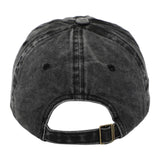 Maxbell Squid Game Peripheral Washed Baseball Hat Denim Vintage Neutral Baseball Cap black 001