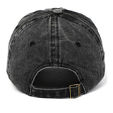 Maxbell Squid Game Peripheral Washed Baseball Hat Denim Vintage Neutral Baseball Cap black 001