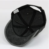 Maxbell Squid Game Peripheral Washed Baseball Hat Denim Vintage Neutral Baseball Cap black 001