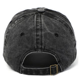 Maxbell Squid Game Peripheral Washed Baseball Hat Denim Vintage Neutral Baseball Cap black 456