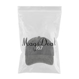 Maxbell Squid Game Peripheral Washed Baseball Hat Denim Vintage Neutral Baseball Cap black 067