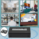 Maxbell HDMI Extender 1080P 196 ft/60M HDCP1.2 Single Cable for Monitor HDTV Cameras