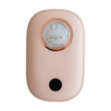 Maxbell Rechargeable Hand Warmer 10000mAh USB Heater for Winter Outdoor Pink Rabbit