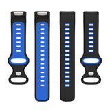 Maxbell Bands Soft Silicone Band For Fitbit charge5 smart watch Strap  Black