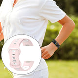 Maxbell Bands Soft Silicone Band For Fitbit charge5 smart watch Strap  Pink
